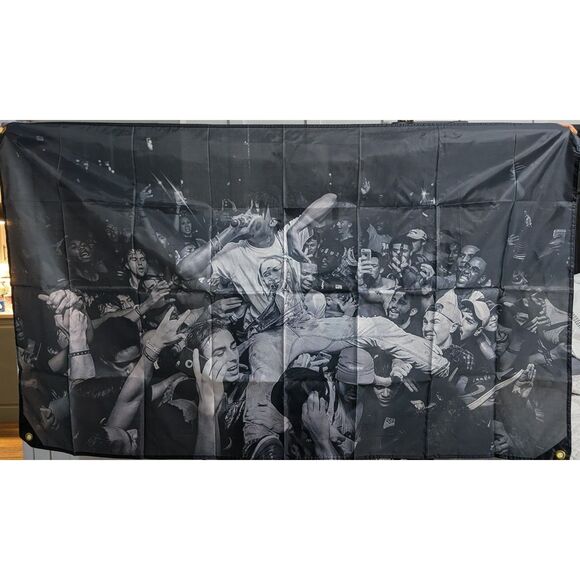 🎶 Playboi Carti Die Lit Album Cover Tapestry Flag 3x5 Ft Rap Merch New NIP - Picture 3 of 3